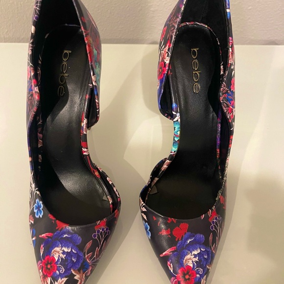 Bebe Floral heels - Picture 3 of 6